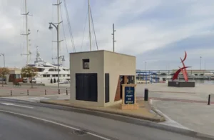 Main access to Port Denia Superyacht Marina