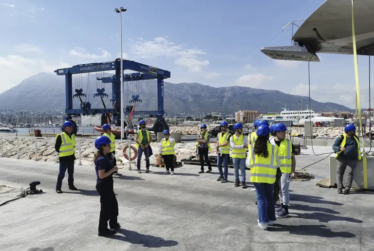 New edition discover Port of Denia at the shipyard